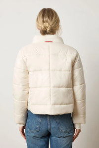 Knit Cuff Jacket - Talc