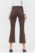 Load image into Gallery viewer, Jeanne Mid Rise Flared Denim - Brown Leopard

