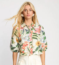 Load image into Gallery viewer, Juliette Top - Buttercream Floral
