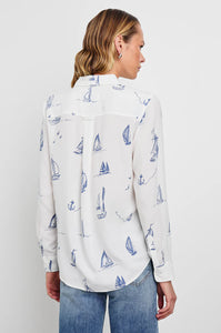 Kathryn Shirt - Sailboats