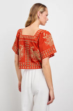Load image into Gallery viewer, Laine Top - Terracotta

