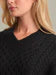 Leona Cable Pullover - Black