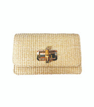 Load image into Gallery viewer, Lilly Straw Clutch
