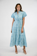 Load image into Gallery viewer, Magnolia Flutter Dress - Bluebell Stripe
