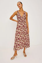 Load image into Gallery viewer, Marciana Dress - Cardinal Floral
