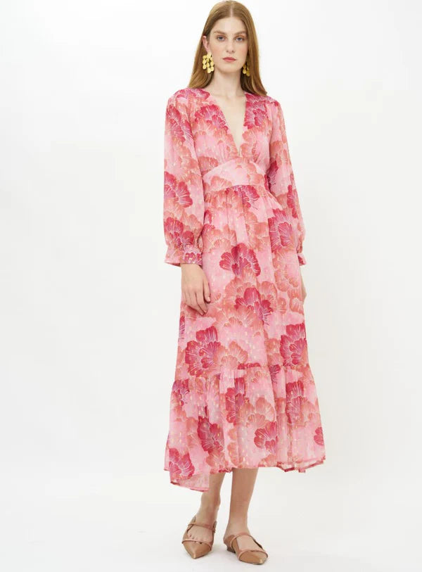 Tie Back Maxi - Madrid Blush