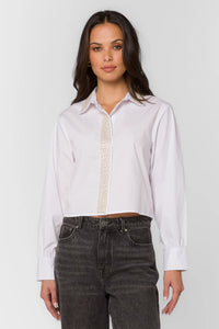 Soleil Pearl Long Sleeve Top