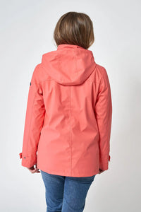 Raincoat with Striped Lining