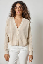 Load image into Gallery viewer, Saddle Sleeve V-Neck Cardigan
