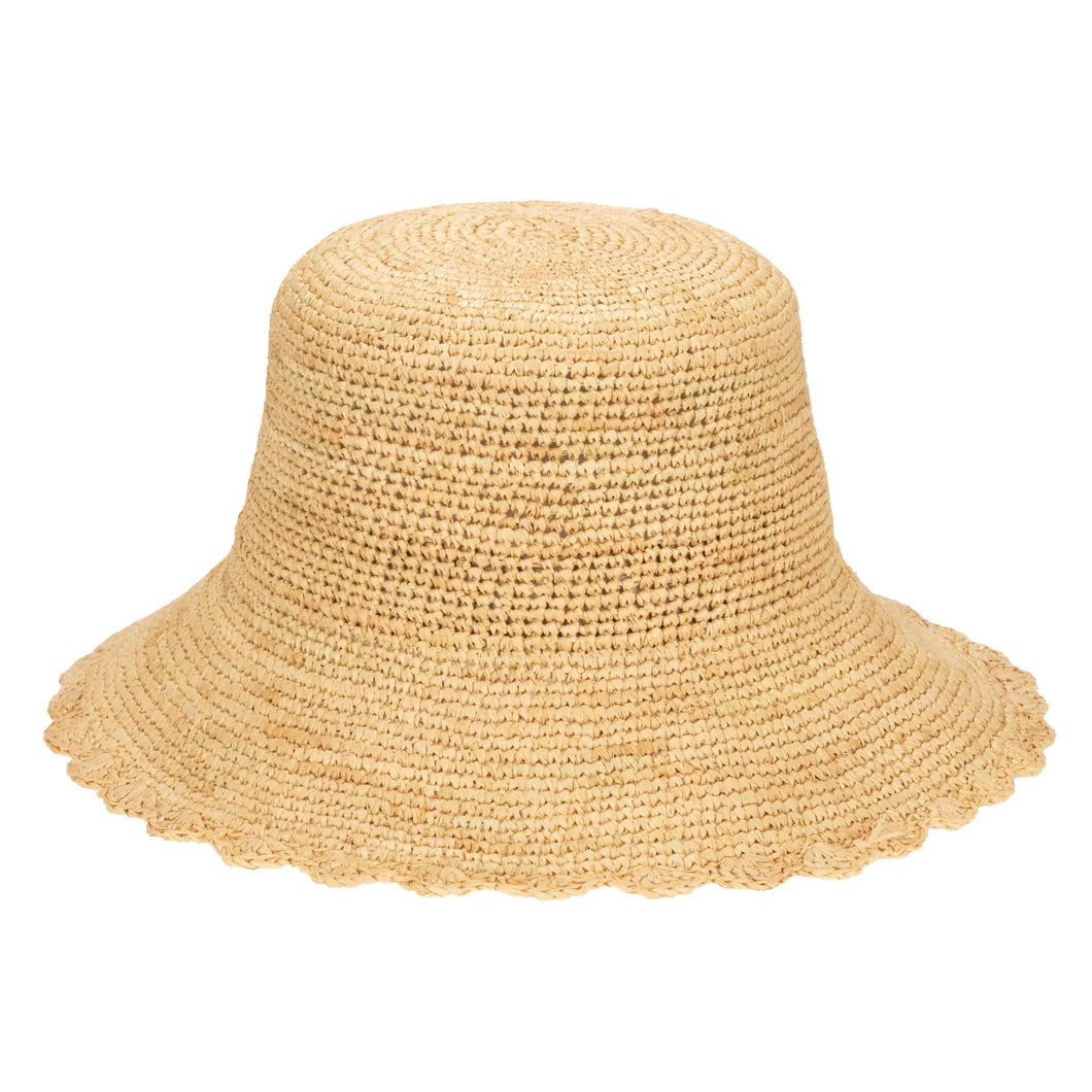 Sand Dollar Crochet Bucket Hat