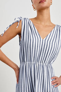 Suzette Dress - Admiral Stripe