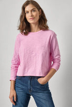 Load image into Gallery viewer, Cropped Boyfriend Long Sleeve - Taffy
