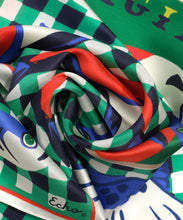 Load image into Gallery viewer, Tinned Fish Silk Bandana
