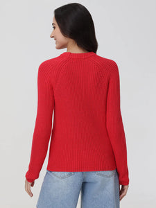 Jane Pullover - Tomato