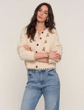 Load image into Gallery viewer, Veda Cardigan - Ivory
