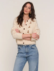 Veda Cardigan - Ivory