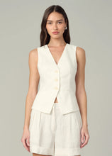 Load image into Gallery viewer, The Maeve Vest - Ecru
