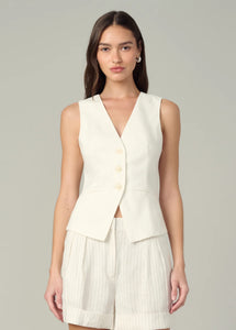 The Maeve Vest - Ecru
