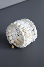 Load image into Gallery viewer, White on White Wrap Bracelet
