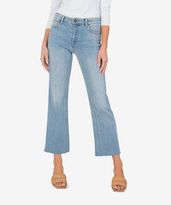 Kelsey High Rise Ankle Flare Jean